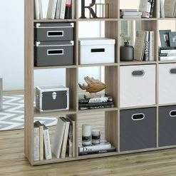 Etagère Karree Sonoma 16 Compartiments -Meilleur Meubles Magasin 0337036c79b543e99ad8a939b2593293