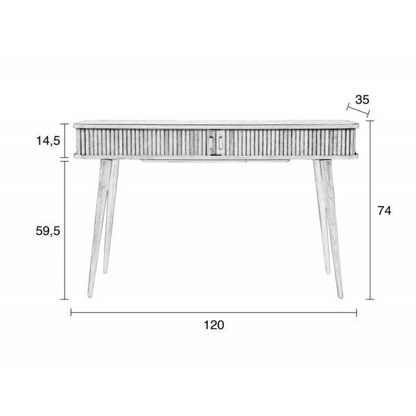 Zuiver Console En Bois Noir 8 Zuiver Console En Bois Noir – Image 6