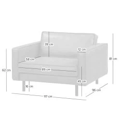 Fauteuil XL FORT DODGE -Meilleur Meubles Magasin 1000015504 221202 500 SKETCH DETAILS P000000001000015504 sketch