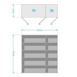 Meuble à Chaussures Mavie -Meilleur Meubles Magasin 1000064349 200811 13563300617 SKETCH DETAILS P000000001000064349 sketch