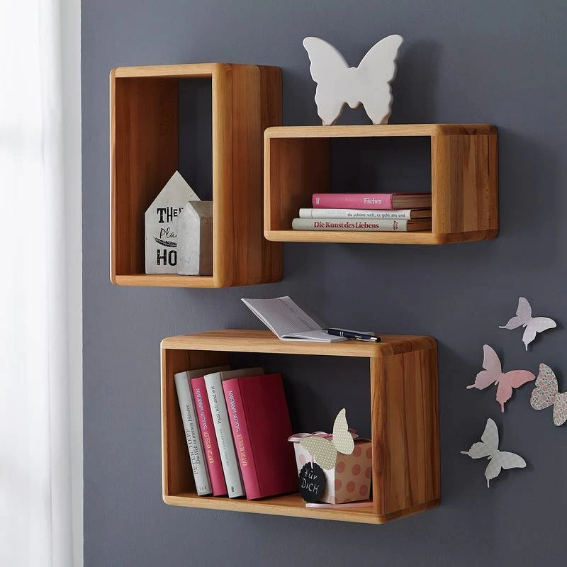 Étagère Murale Anamur (lot De 3) 4 Étagère Murale Anamur (lot De 3) – Image 2