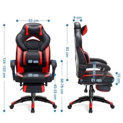 Chaise Gamer Sepx -Meilleur Meubles Magasin 1000235697 210118 06391400013 SKETCH DETAILS P000000001000235697 sketch