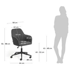 Chaise De Bureau Madina -Meilleur Meubles Magasin 1000274889 210623 13374300038 SKETCH DETAILS P000000001000274889 sketch