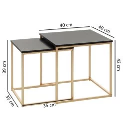 Tables Gigognes Calhan (lot De 2) -Meilleur Meubles Magasin 1000296373 210929 06333000637 SKETCH DETAILS P000000001000296373 sketch