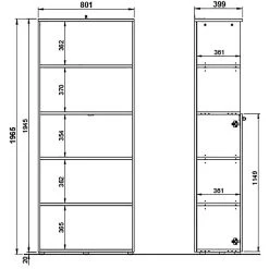 Armoire De Bureau GW-Agenda III 18 Armoire De Bureau GW-Agenda III -Meilleur Meubles Magasin 1000307870 211109 161639000578 SKETCH DETAILS P000000001000307870 sketch