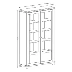 Vitrine Haute Emmanuela 26 Vitrine Haute Emmanuela -Meilleur Meubles Magasin 1000339991 220317 500 SKETCH DETAILS P000000001000339991 sketch
