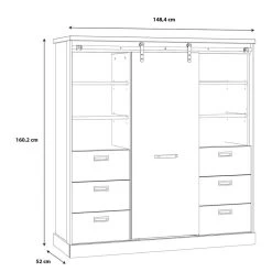 Armoire Tallberg II 18 Armoire Tallberg II -Meilleur Meubles Magasin 1000367127 221004 500 SKETCH DETAILS P000000001000367127 sketch