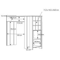 Table De Bar Ravenswood 19 Table De Bar Ravenswood -Meilleur Meubles Magasin 1000372773 230124 501 SKETCH DETAILS P000000001000372773 sketch