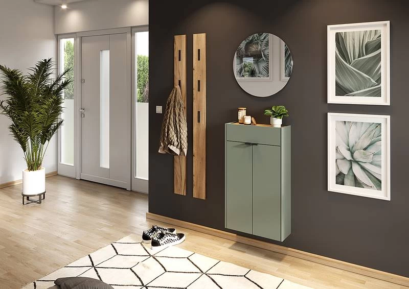 Meuble à Chaussures Ameca 56 Cm 4 Meuble à Chaussures Ameca 56 Cm – Image 2