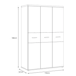 Armoire à Portes Battantes Fierco -Meilleur Meubles Magasin 1000404502 230907 500 SKETCH DETAILS P000000001000404502 sketch