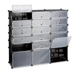 Meuble à Chaussures 18 Compartiments -Meilleur Meubles Magasin 13ca64d0f93c40ae9ca852f86db04ed0