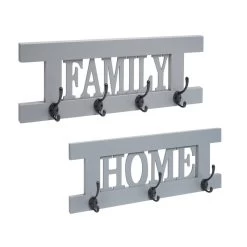 Vestaire Mural HWC-C60 Shabby (2-pièces) -Meilleur Meubles Magasin 1676d7dcf1774d2e874a94ee71ae07ef