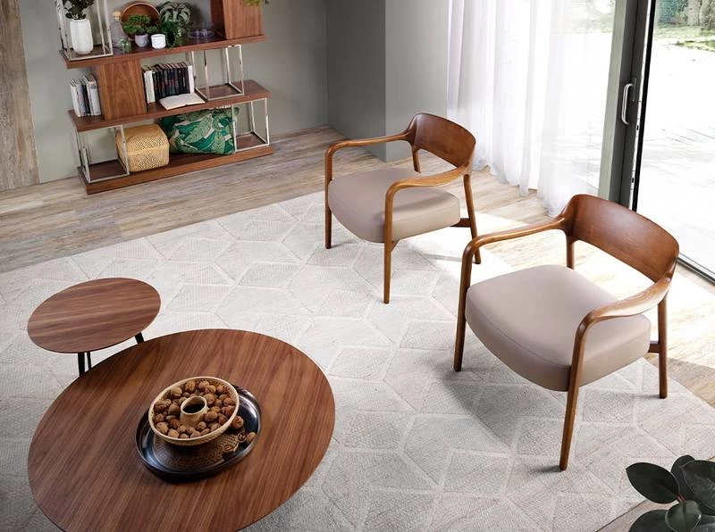 Fauteuil En Simili Cuir De Vison 5 Fauteuil En Simili Cuir De Vison – Image 3