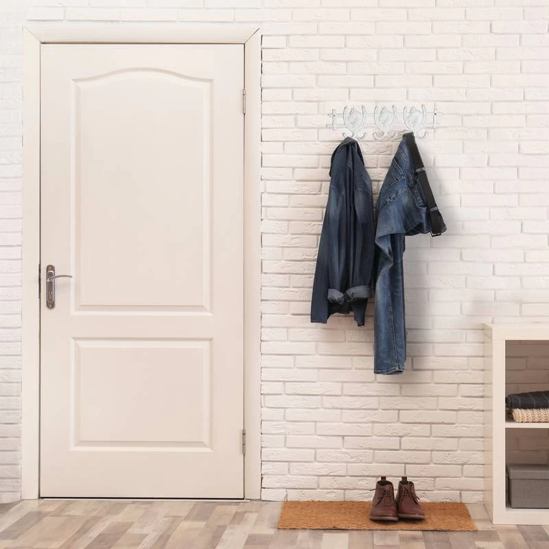 Portemanteau Design Fers à Cheval Blanc 6 Portemanteau Design Fers à Cheval Blanc – Image 4