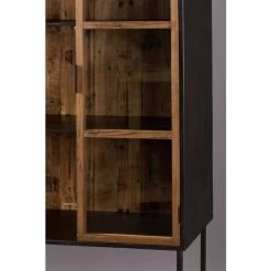 Vitrine 2 Portes En Bois Recyclé -Meilleur Meubles Magasin 31bc490f57da439085628ebc71a0bb67