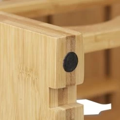 Porte-bouteilles Empilable En Bambou -Meilleur Meubles Magasin 31f37a9dd5a544a0a8d4bd915ec24602