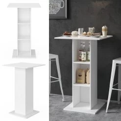 Table De Bar Redeo Blanc 12 Table De Bar Redeo Blanc -Meilleur Meubles Magasin 3675d1d593cc4c55b75235a553c6b527