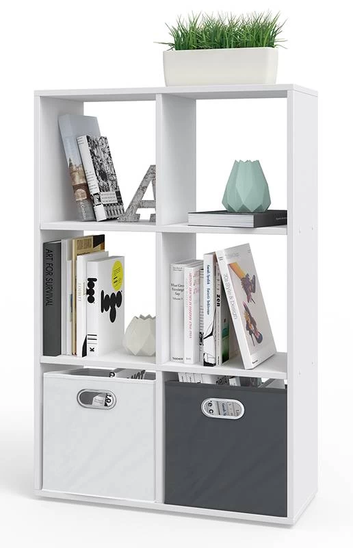 Meuble De Séparation 698x1079mm Blanc 6 Meuble De Séparation 698x1079mm Blanc – Image 4