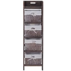Étagère Goiana Style Shabby 4 Paniers -Meilleur Meubles Magasin 3fdccb22857349df9f5ade41ba2d0c31