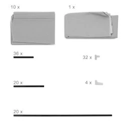 Meuble à Chaussures VALENTIN Tissu Beige -Meilleur Meubles Magasin 43aa43c95aee487f995f40be5294031a