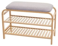 Étagère à Chaussures HWC-F72 Bambou