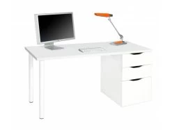 Bureau Réversible Avec Caisson 2 Tiroirs -Meilleur Meubles Magasin 4d9f368e526b4054b6eab9e9bc32a638