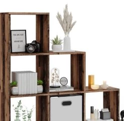 Étagère Old Style 10 Compartiments -Meilleur Meubles Magasin 5185da86481f437eac4bb83c8721e741