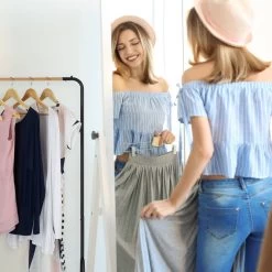 Portant à Vêtements Noir -Meilleur Meubles Magasin 524ed2cb43b44dd9902d1f7e92637b5f