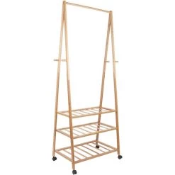 Leitmotiv Portant Vêtements En Bambou