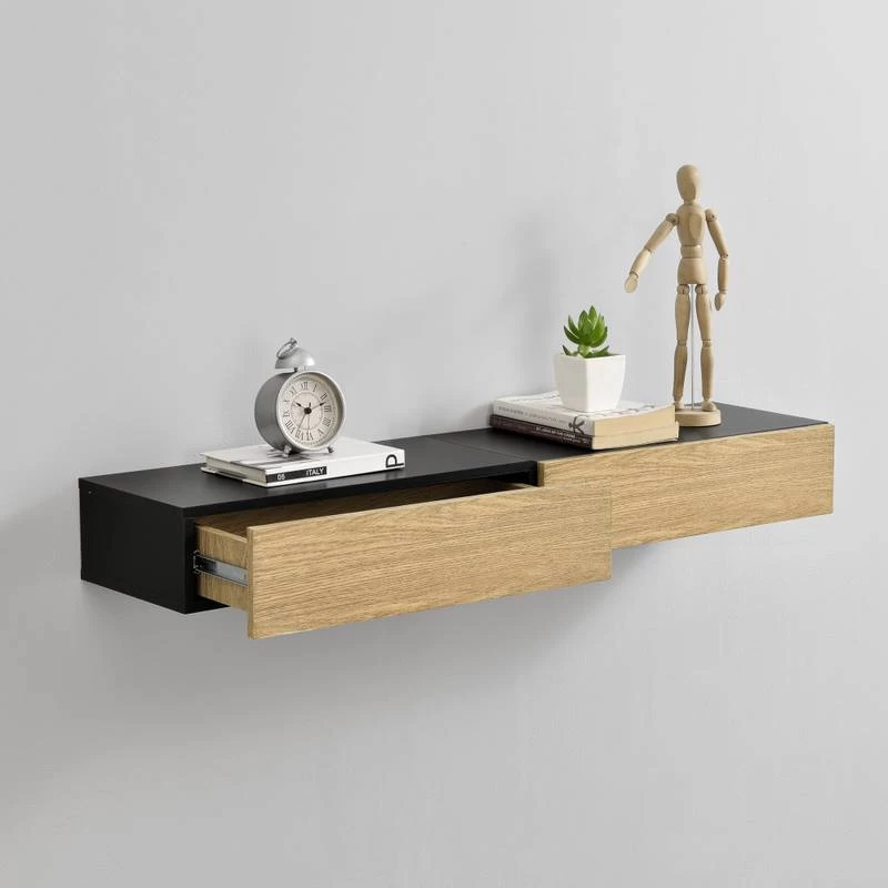 Set De 2 Étagères Murales Lekness 11 Set De 2 Étagères Murales Lekness – Image 9