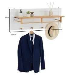 Portemanteau Mural BOLTON 16 Portemanteau Mural BOLTON -Meilleur Meubles Magasin 60a8d7fcc94042b2acee21335330ebd6