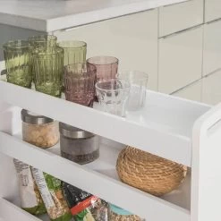 Étagère Roulettes NSR01-W -Meilleur Meubles Magasin 6109729823f440e4a6cc09adc9422042