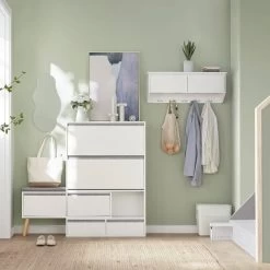 Meuble à Chaussures FSR134-W -Meilleur Meubles Magasin 618df50e892e451c84d4a1351d20d1e2