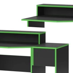 Bureau Ordinateur Kron Noir/Vert Set 7 14 Bureau Ordinateur Kron Noir/Vert Set 7 -Meilleur Meubles Magasin 626ce39a8ce54cec9e932ce240e06e9e