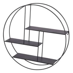 Étagère Murale Métal Ronde