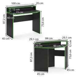 Bureau Ordinateur Kron Noir/vert Set 3 -Meilleur Meubles Magasin 6661453fcbbb432982cd05c8139b2183.cropped 54 39 921 929.processed