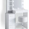 Coiffeuse Meryl Blanc & Tabouret Et LED -Meilleur Meubles Magasin 67e18d935442485bb834aac836de55a1.cropped 84 40 722 933.processed