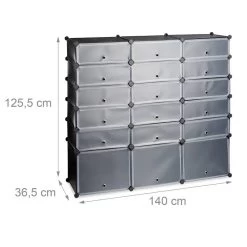 Meuble à Chaussures 18 Compartiments -Meilleur Meubles Magasin 73daf47ae9e24f0a9b7164e2856ba8e6