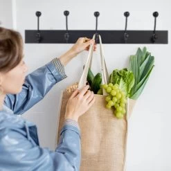 Portemanteau Mural à 5 Crochets Noir -Meilleur Meubles Magasin 81f8eeae5d814b388c4b62084a8a7e87