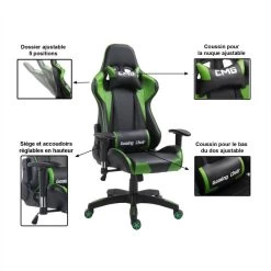 Chaise Gamer START 17 Chaise Gamer START -Meilleur Meubles Magasin 856f74c1e8994be0a3c6430ca5efc174