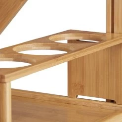 Desserte Pliable Avec 2 Tablettes -Meilleur Meubles Magasin 87467d3b753e44d68beb3b0cb73dfc74