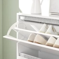 Meuble à Chaussures FSR134-W -Meilleur Meubles Magasin 88b80321384b4f9ca582a39529518ab3