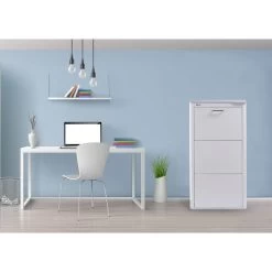 Meuble à Chaussures KIBO 3 Compartiments -Meilleur Meubles Magasin 8be7ffc5bdd84807b420e35845adafae