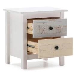 Table Chevet 2 Tiroirs Magda -Meilleur Meubles Magasin 8d5af16740804859932a2f6f404109dc