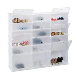 Meuble à Chaussures 18 Compartiments -Meilleur Meubles Magasin 93384787948445aaa5c0eb34943db357