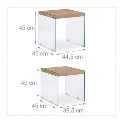 Set De 2 Table Gigogne Bois Pieds Verre 15 Set De 2 Table Gigogne Bois Pieds Verre -Meilleur Meubles Magasin 9639aa8023e540b3ba011f6d654ab392