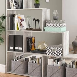 Étagère Escalier Asym Blanc -Meilleur Meubles Magasin 98a716e5fb7f4d1aa32e55ec564c187f