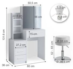 Coiffeuse Conrada Blanc & LED 15 Coiffeuse Conrada Blanc & LED -Meilleur Meubles Magasin 9bf6b33eb0ce4649b19a587f52ba2453.cropped 19 78 942 897.processed