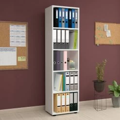 Bibliothèque Vara à 5 Niveaux -Meilleur Meubles Magasin 9c4e90e276a3408482228b9a1b7d5656