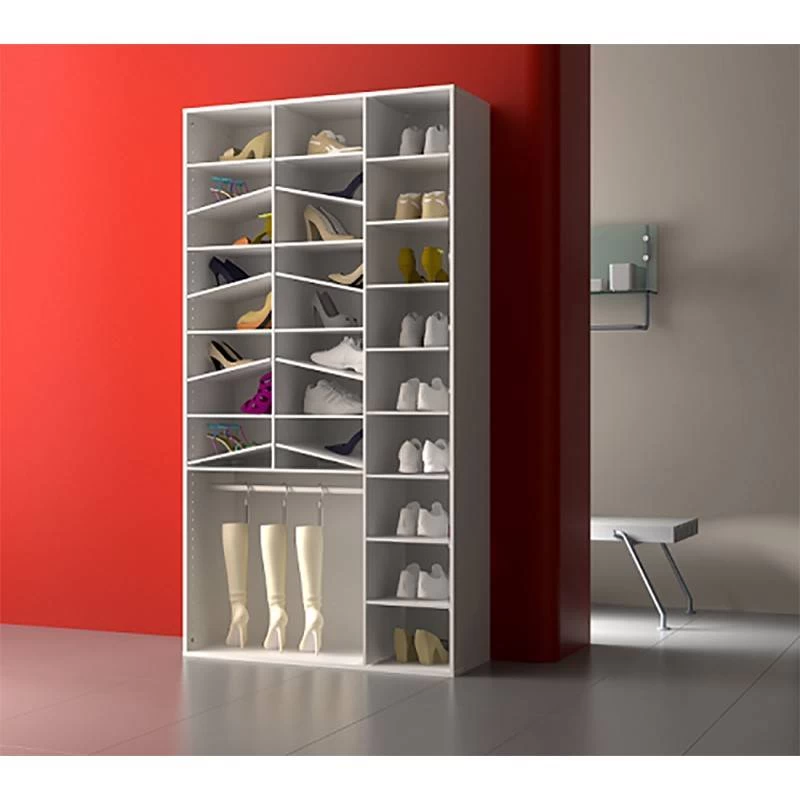 Meuble Chaussures 28 Rangements Miroir 5 Meuble Chaussures 28 Rangements Miroir – Image 3